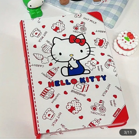 New Hardcover Sanrio Hello Kitty Journal Tablet - Picture 11 of 11